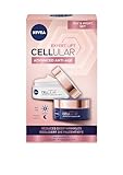 Nivea Cellular Expert Lift Day Cream + Night Cream, Special Price, Visible Results With Spf 30 and Uva and Uvb Protection, Absorbs Quickly, 2pcs X 50ml