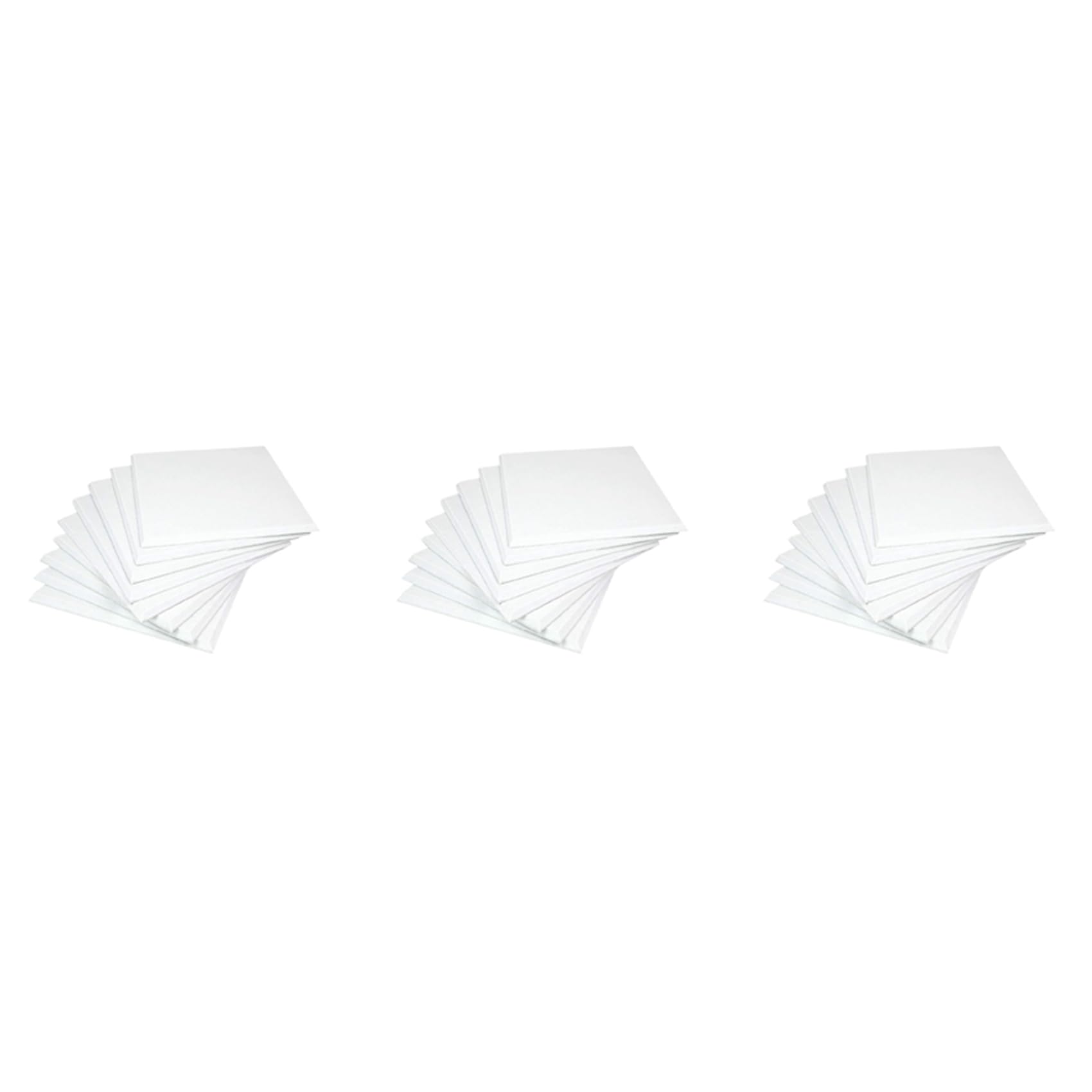 ZOMTTAR Akustikplatten, weiß, 36 Stück, hohe Dichte, abgeschrägte Kanten, für Wanddekoration und akustische Behandlung
