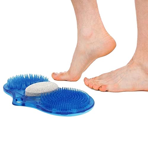 Dusch-Fußwäscher-Reiniger, Dusch-Fußmassagegerät, Bimsstein-Fußpflege for Männer und Frauen, um die Durchblutung zu verbessern, schmerzende Füße zu beruhigen, Schmerzen zu reduzieren/1249