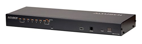 ATEN KH1508A-AX-G 8 Port KVM-Umschalter VGA USB, PS/2 1600 x 1200 Pixel