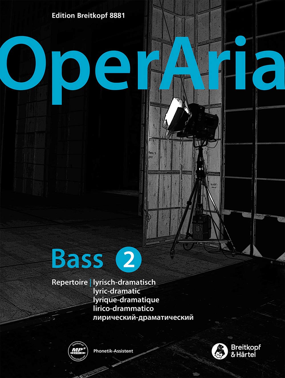 OperAria Bass Band 2: lyrisch-dramatisch (EB 8881) Repertoiresammlung / Vokalcoach