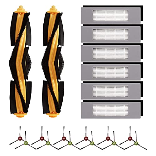 Mengmen Ersatzteile für Deebot OZMO T8, T8 Max, T8, Roboterstaubsauger ZubehöR BüRstenfilter-Kit