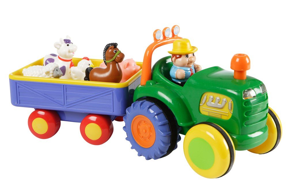 Toyland Hamleys - Traktor Und Bauernhoftiere, Spielzeug mit Musik