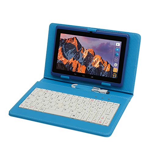 Tablet PC Touchscreen 7 Zoll,Tablet Computer Mit Tastatur Android Quad-core Laptop ,WiFi,Dual-Kamera,Bluetooth,8 GB ROM,1 GB RAM,Mit Touch Stift