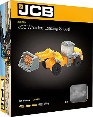 Brixies 250009 JCB Radladeschaufel (Wheeled Loading Shovel), Mehrfarbig, 15,4x4,3x5,4 cm