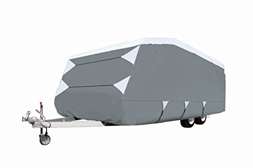 Classic Accessories 80-309-163101-RT PolyPRO 3 Deluxe Pop-Up RV Cover, Fits 16' - 18' Trailers, 16-18'