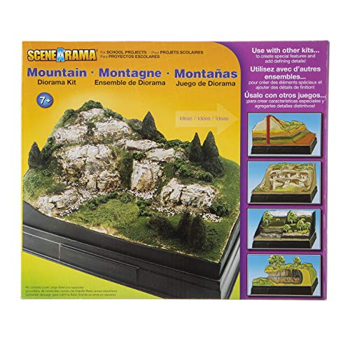 Woodland Scenics Karton Diorama Kit Mountain