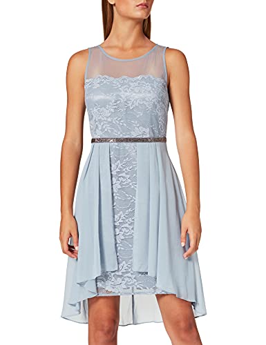 Vera Mont Damen 2516/5000 Kleid, Blau (Light Shadow 8137), (Herstellergröße: 40)