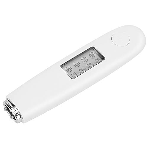 Hautpflegetester, 4,8 x 1,1 x 0,7 Zoll Hautölanalysator, klein, schnell für Monitor-Bleaching-Grad-Test Hautmonitor Ölgehalt Monitor Feuchtigkeit