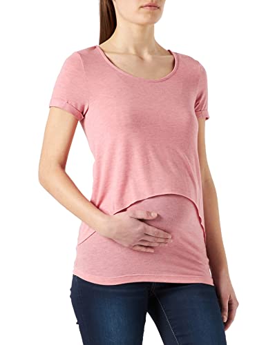 ESPRIT Maternity Damen Nursing Short Sleeve T-Shirt, Blush-665, XS