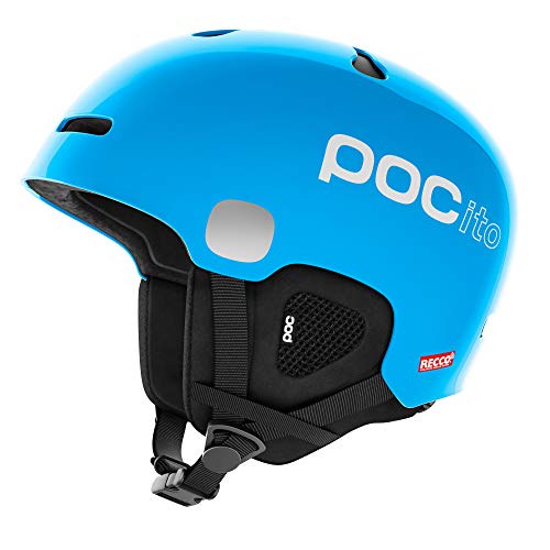 POC POCito Auric Cut Spin Helmet, Fluorescent Blue, XX-Small