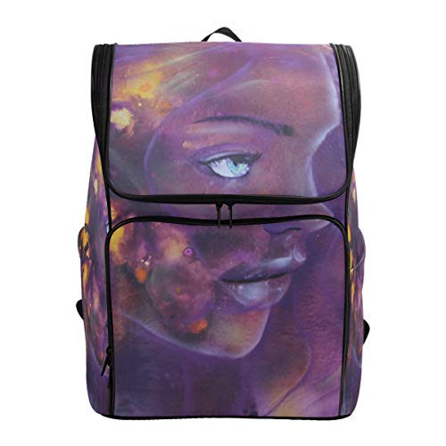 FANTAZIO Damen Rucksack abstrakte Kunst Laptop Outdoor Rucksack Reise Wandern Camping Rucksack Rucksack Rucksack Casual Groß College Schule Daypack