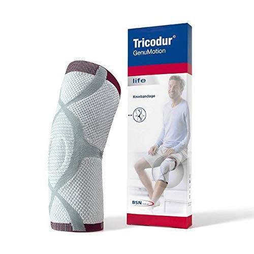 Tricodur Genumotion Bandage Größe 2/S Weiß, 1 St