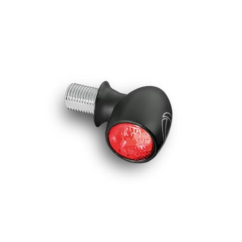LED rear / brake light Bullet Atto Dark, for vertical mounting