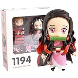 XOYZUU Q Version Demon-Slayer Figur Puppenset, Nendoroid Austauschbares Gesicht Bewegliche Figur PVC Anime Cartoon Spielfigur Modell Statue Figur Spielzeug Sammlerstücke Dekorationen Gi