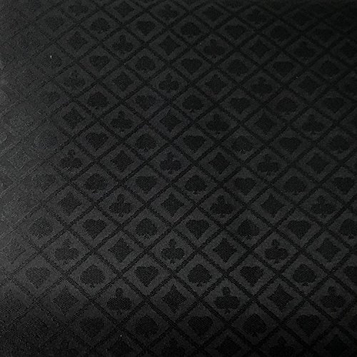 Yuanhe 274 x 152 cm Abschnitt der passenden Pokertisch-Speed-Tischdecke (schwarz)