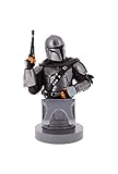 Cable Guys - Star Wars The Mandalorian Gaming Accessories Holder & Phone Holder for Most Controller (Xbox, Play Station, Nintendo Switch) & Phone