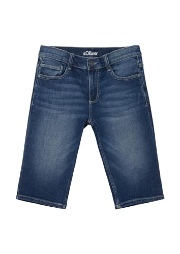 s.Oliver Junior Jungen 2139932 Jeans Bermuda, Pete Regular Fit, 57Z2, 158 Schlank