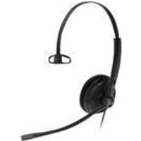 Yealink YHS34 Lite Mono - Headset - On-Ear - kabelgebunden - Quick Disconnect - Schwarz