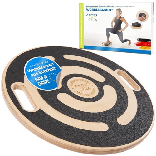 Artzt Vitality Balancetrainer Wobblesmart Buche, 39 cm