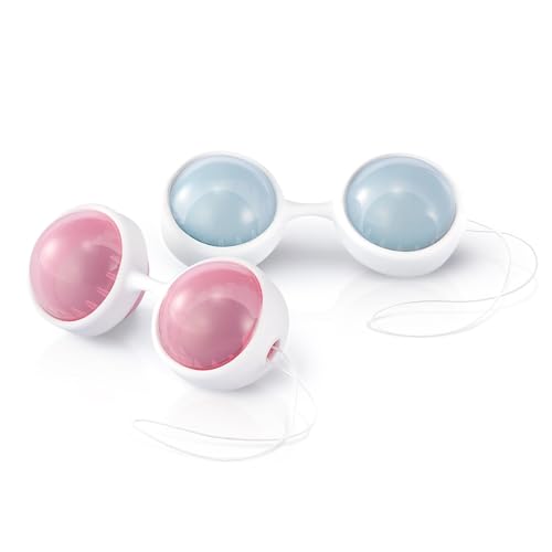 LELO LUNA Beads - Ben Wa Bälle für Frauen (Kegel Kugeln Beckenboden-Trainings-Set) - 4-teiliges Set (1 Jahr Garantie)