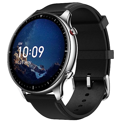Amazfit GTR 2 Smartwatch für Android iPhone, Bluetooth-Anruf, mit Alexa GPS, Fitness Sportuhr für Herren