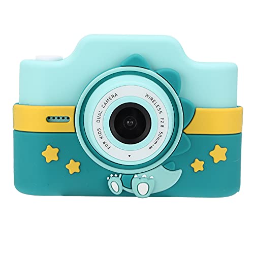 FOLOSAFENAR Kinderkamera, High Definition Pixel 4800W Gesichtserkennungs-Touchscreen-Kamera für