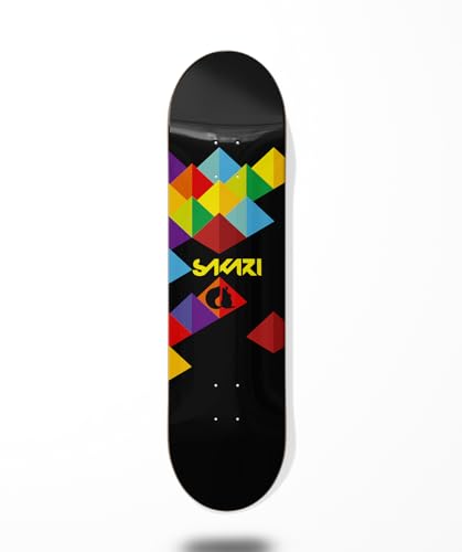 Sakari Skateboard Deck Trilog 8.125