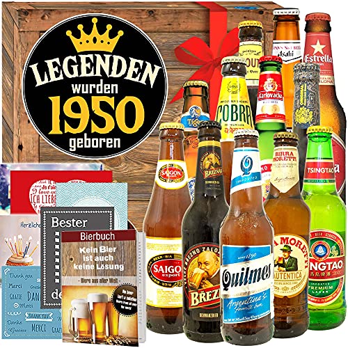 Legenden 1950/12 Biersorten der Welt/Geschenkset Männer zum 70.