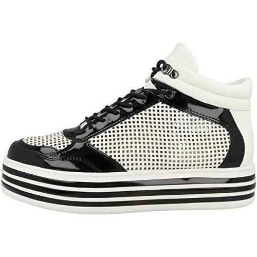 Gerry Weber Damen Halbschuh/Sneaker Novara 04 schwarz/weiß (Weiß) G14404 | 40 EU schwarz/weiß