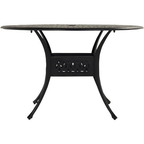 HARTMAN Tisch »Amalfi«, BxHxT: 112 x 74 x 122 cm, Tischplatte: Aluminium - braun