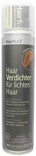 Hairfor2 Haarverdichtungsspray gegen lichtes Haar (400ml, Kastanienbraun)