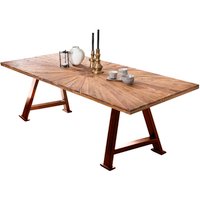SIT Tisch »TABLES & CO«, HxT: 78 x 100 cm, Holz - braun