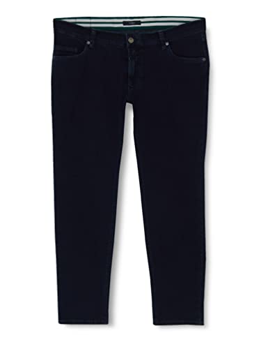 Eurex by Brax Herren Luke Denim Perfect Flex Jeans, Black Blue, 42W / 32L EU