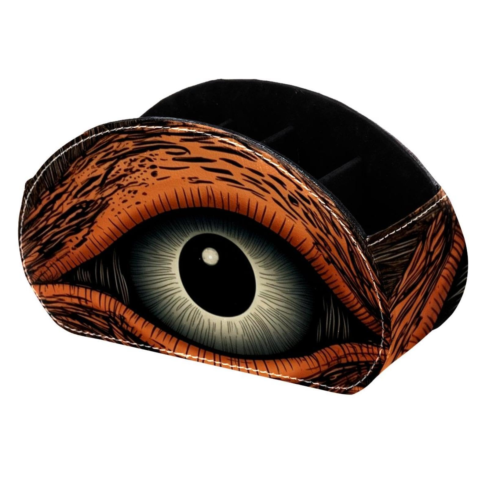 LLNSUPPLY Halloween Eyeball Schreibtisch Stifthalter, Bleistift Stift Schreibtisch Organizer, Federmäppchen Cup Pencil Holder für Schreibtisch Büro Stifteetui für Schule, Kinder