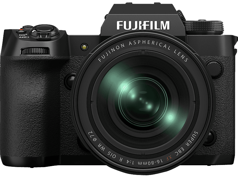 FUJIFILM X-H2 Kit Systemkamera mit Objektiv 16 - 80 mm, 7,6 cm Display Touchscreen, WLAN