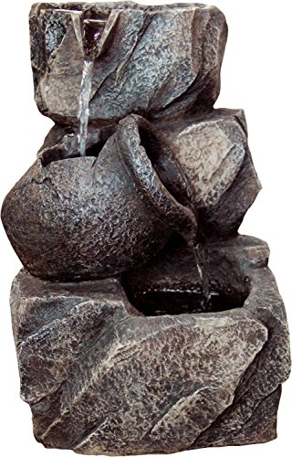 DOBAR Zimmerbrunnen BxTxH: 17,2x16,2x27 cm