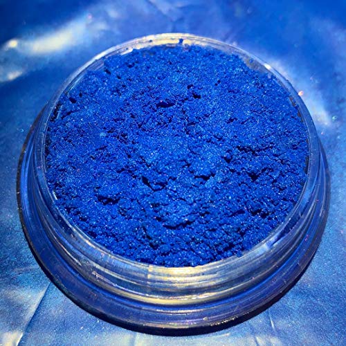 100g Dipoxy Bright-Blue-Pearl-Blau09 Pigment Farbmittel für Epoxidharz, Polyesterharz, Polyurethan Systeme, Beton, Lacke, Kunstharz Schmuck