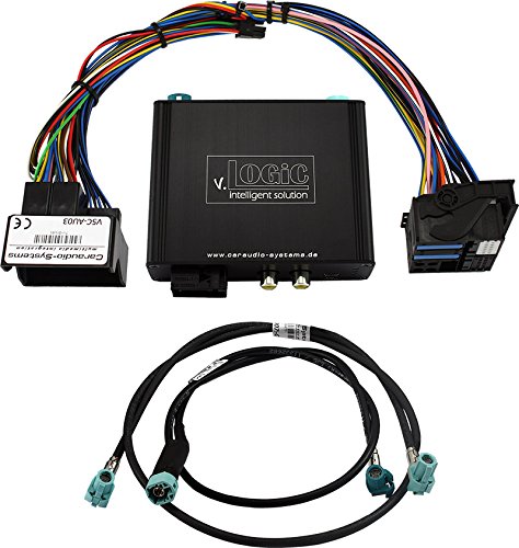 v.LOGiC V5 Kamera Interface incl. dynamischen Parklinien passend für AUDI MMI3G / MMI3G+ Systeme Plug & Play