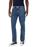 Wrangler Herren Texas Low Stretch Straight Jeans, Stonewash, 38W / 32L