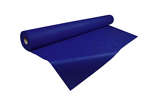 NOVOTEX Tischdecke, 1 x 50 m, vorgeschnitten, 20 cm. Farbe: Blau.