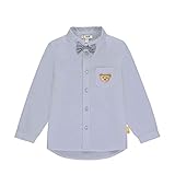 Steiff Jungen Hemd Langarm Shirt, Kentucky Blue, 98 EU