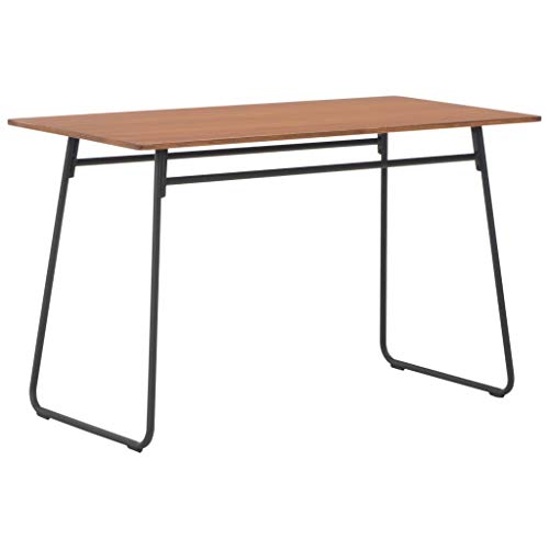 Esstisch Stehtisch Bistrotisch Beistelltisch Partytisch, Tischplatte - Massives Sperrholz, Tischbeine - pulverbeschichteter Stahl 120x60x73 cm