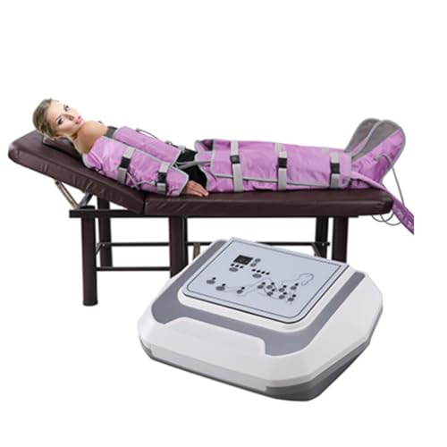 16 Gas Bag Anzug, Sequentielle Kompression Pressotherapie Maschine für den ganzen Körper Lymphdrainage Massage, Gewichtsverlust,Pink