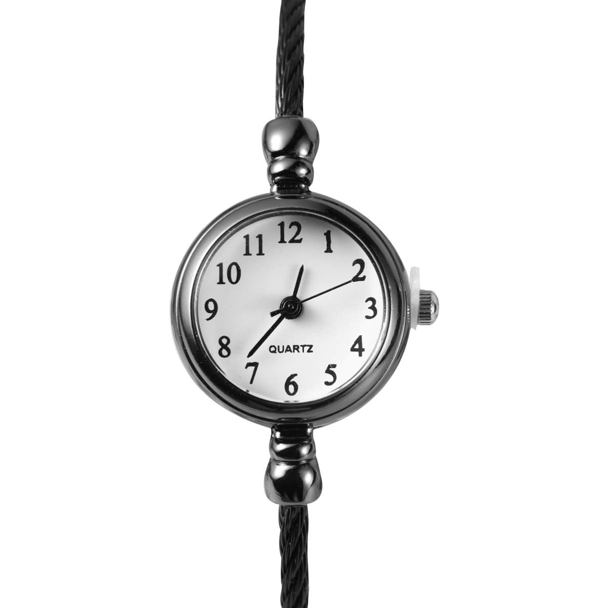 NICERIO Digitale Armbanduhr für Damen – Quarz-Armreif, Manschette, Armbanduhr, Edelstahl-Drahtband, Kleideruhren für Damen und Damen, Digitaluhr, Bild 6, 20*2.4cm, Digital