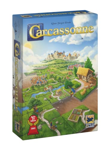 Pixxass Hans im Glück Carcassonne V3.0 - Grundspiel (deutsch) Spiel des Jahres 2001
