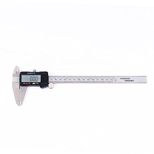 FTVOGUE 0 bis 200 mm LCD Digital Messschieber Edelstahl Mikrometer Elektronische Messgerät