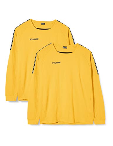 hummel Herren hmlAUTHENTIC Training Sweat Sweatshirt, Sports Yellow, XL