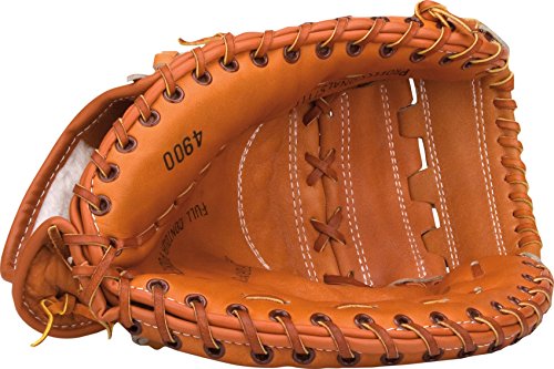 SCHREUDERS SPORT Unisex 23hj Links + Rechtshänder First Base Baseball Handschuh, Hellbraun, One Size