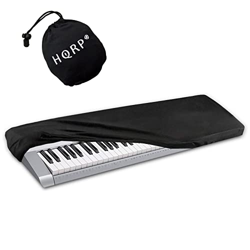 HQRP Staubabdeckung/Staubschutz mit Tasche für Casio CTK-900 / LK-160 / LK-200 / LK-200S / LK-210 / LK-215 / LK-230 / XW-P1 Elektronisches Keyboard Digitalpiano + HQRP Untersetzer